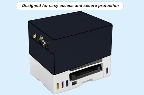 Image of Stylista Waterprood and Dustproof Printer Cover Suitable for Brother Auto Duplex Laser DCP-L2680DW, Heavy-Duty blue Thick Polyester