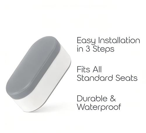 5-Pack Toilet Seat Bumpers for Bidet - Non-Slip Pads to Stop Sliding & Wobbling, Even Weight Distribution to Protect Seat & Bowl — view 4