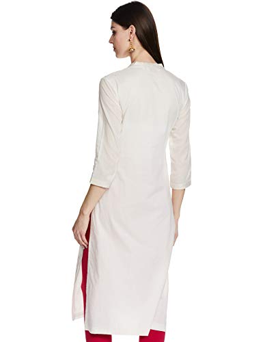 Image of BIBA Women's Cotton Straight Kurta