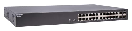 Image of Ruckus ICX8100-24P 24-Port Gigabit Ethernet PoE+ Managed Switch, 370W Power Budget, 4X 1G SFP Uplink, Layer 2 Enterprise Rackmount Switch, Cloud Care Pre-Configured Bundle Eligible