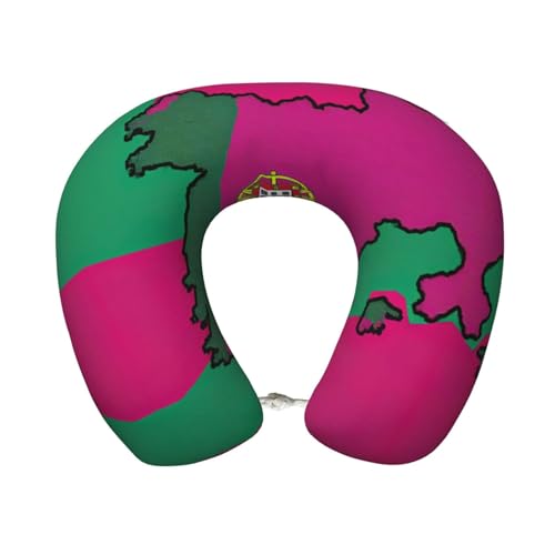 Coussin de voyage mousse mémoire de forme oreiller cervical MAP04