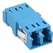 Produktbild InLine LWL Kupplung - Duplex LC/LC - singlemode - blau - Keramik-Hülse