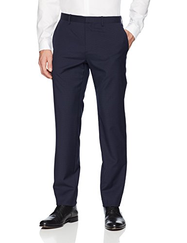 Theory Men's Mayer Micro Dot Suit Pant, Eclipse, 32