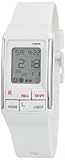 Casio #LDF52-7A Women's Poptone White Pastel LCD Digital Watch