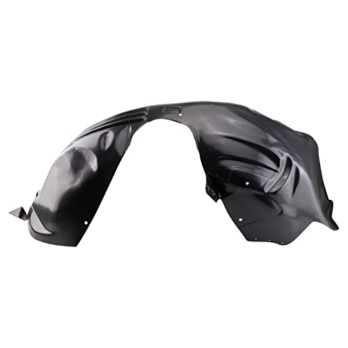 Image of TRQ Inner Fender Liner Set Compatible with 2009-2012 Lincoln MKS FO1248140 FO1249140