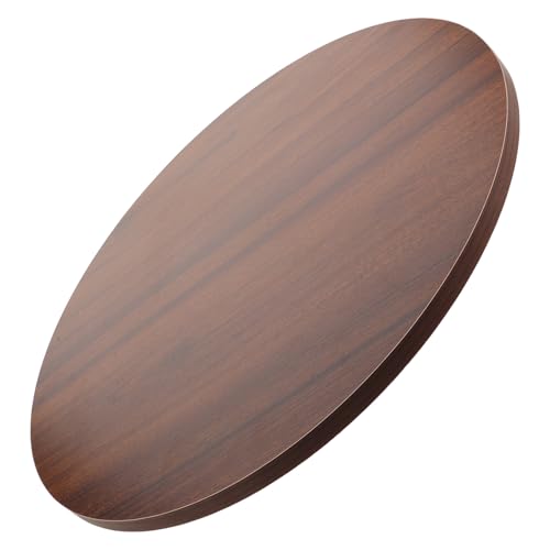 Plateau de table en bois de noyer massif 40 cm avec surface résistante - 2