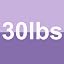 30lbs - Purple