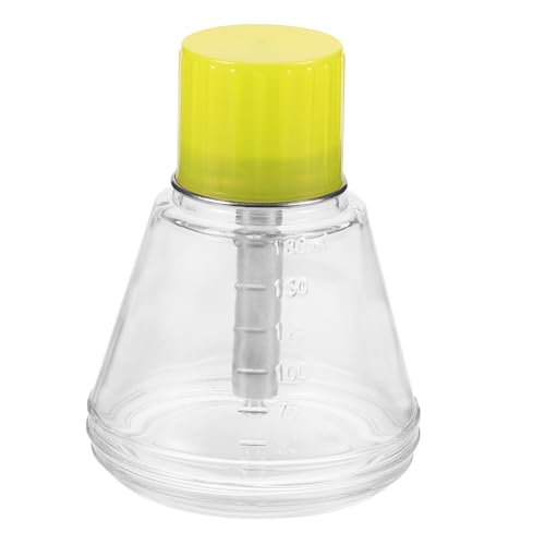 HAKIDZEL Bouteille Pompe Verre Transparent Flacon Vide Corrosion et Antidéflagrant pour Vernis à Ongles et Design Élégant et Durable avec Noyau