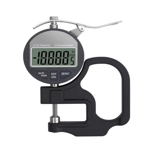 Calibrador digital de espesor 0-12.7mm LCD portátil miniatura 2