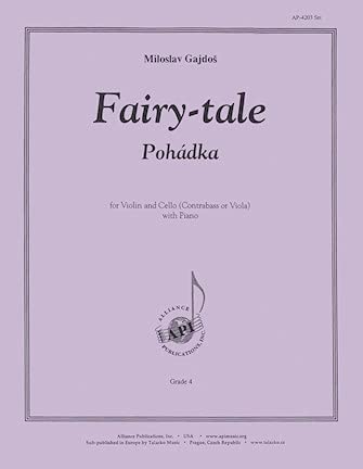Fairytale / Pohadka - Vln, Vc Or Cbs & Pno