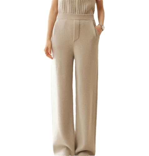 Pantalon cachemire femme à jambe large pour un style cocooning