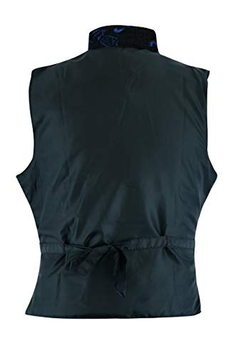 Darkrock MEN'S FASHION DOUBLE BREASTED CAVALIER VICTORIAN GENTLEMAN'S ARISTOCRAT VEST TAPESTRY/STYLISH CASUAL VEST3