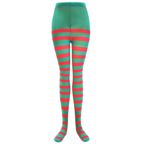 WRITWAA Christmas Printed Stretch Leggings Womenâ€™S Re