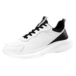 Generisch Herren Basketballschuhe Weiß-Schwarz Sneaker 47