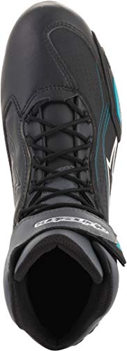 Alpinestars Women's Stella Faster 3 Shoes (8.5) (Black/Grey/Ocean) #TOP2