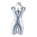 Alide Schaufensterpuppen-Modellständer, Flexibles Werkzeug für den halben menschlichen Körper einer weiblichen Schaufensterpuppe, Kompakter tragbarer Ausstellungsständer für Damenbekleidung