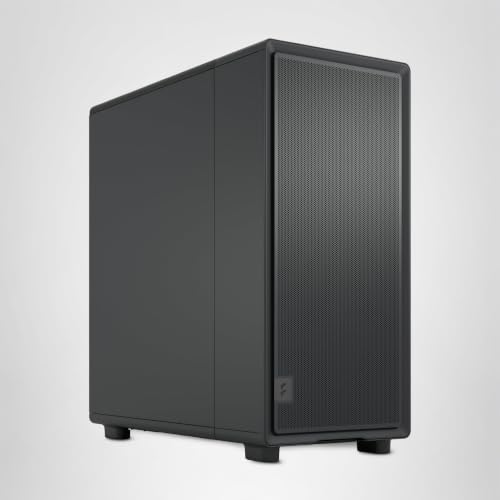 Fractal Design Epoch Black Solid - Boîtier pc Gaming à Flux d'air élevé - Trois Ventilateurs Momentum 12 Inclus - Intérieur spacieux - Prise en Charge ATX/mATX/ITX – vue 9
