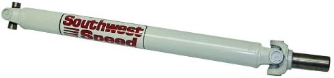 NEW SOUTHWEST SPEED STEEL DRIVESHAFT WITH SLIP SPLINE YOKE AND U-JOINTS FOR RACING, STREET RODS, HOT RODS, AVAILABLE FROM 27" TO 69"