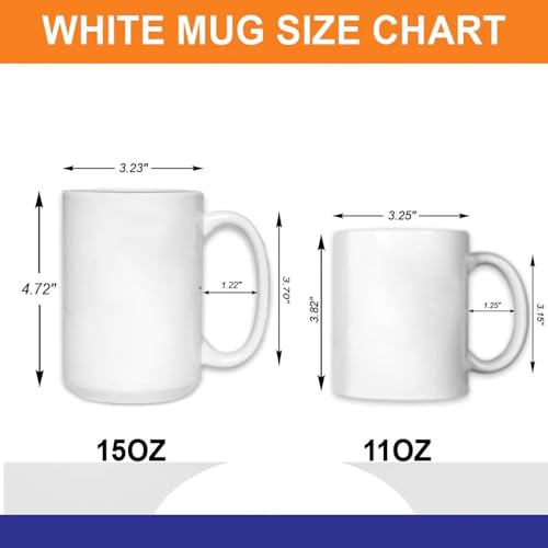 Taza de cerámica personalizada para papá con diseño de perro miniatura 6