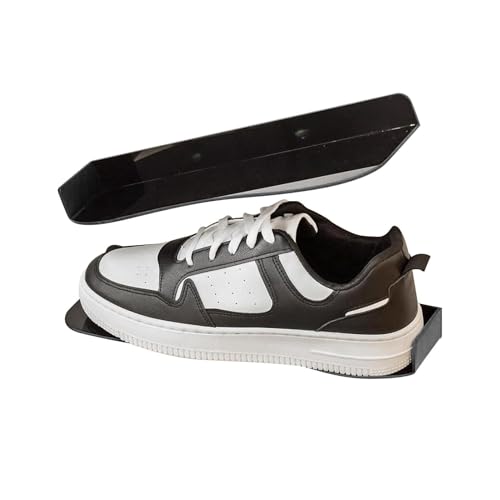 Generisch Expositor flotante de zapatos - 11,81 x 3,94 x 1,18 pulgadas, zapateros, estantes acrílicos flotantes, zapatilla de pared para zapatos, bandeja organizadora, decoración de interiores