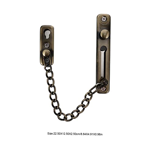 Cerradura de cadena Uonlytech de acero inoxidable para puerta 7