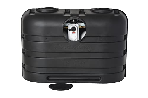 Flame King Dual 20Lb Lp Propane Tank Light Plastic Heavy Duty Cover For Rv, Travel Trailer, Camper - Black #TOP1