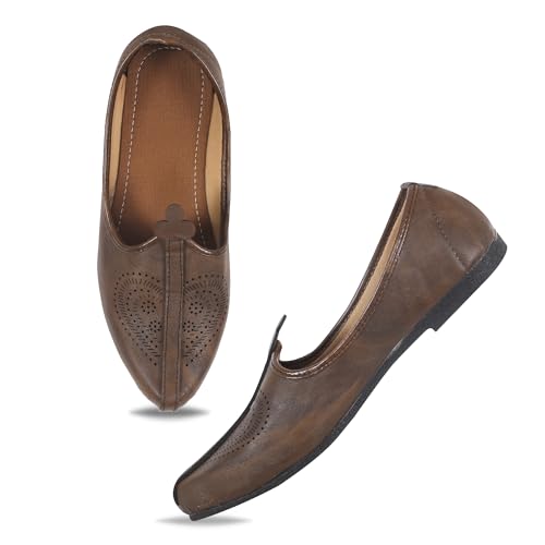 Image of DFR Men Ethnic Jutis Casual Loafers Shoe Juti