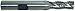 Magnate EM2019 End Mills, Cobalt M42 Roughing, Coarse Pitch - 5/8" Mill Diameter