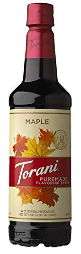 Torani Puremade Syrup, Maple, 25.4 Ounces