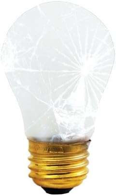 Bulbrite 40A15/TF 40-Watt Incandescent Shatter Resistant A15, Medium Base, Frost [48 Pack]