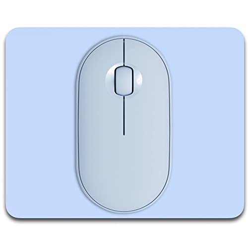 Petit tapis de souris pour jeu antidérapant et lavable en caoutchouc texturé