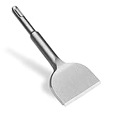 🔧 VIELSEITIGE VERWENDUNG - Meißel werden zum Entfernen von Fliesen, Rost- und Schweißspritzern sowie Betonspritzern und ist Perfekt für Profi Fliesenleger geeignet.