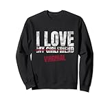 I Love Virginal Instrumento Musical Musical Sudadera