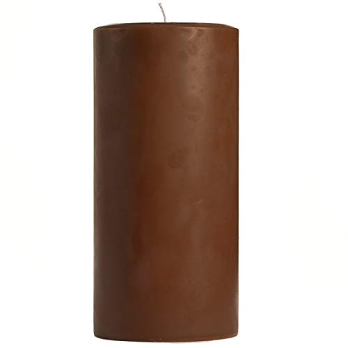 Us Candle 1 Pc, 4 X 6 Chocolate Fudge Pillar Candle 70 To 90 Hours For Reception cover