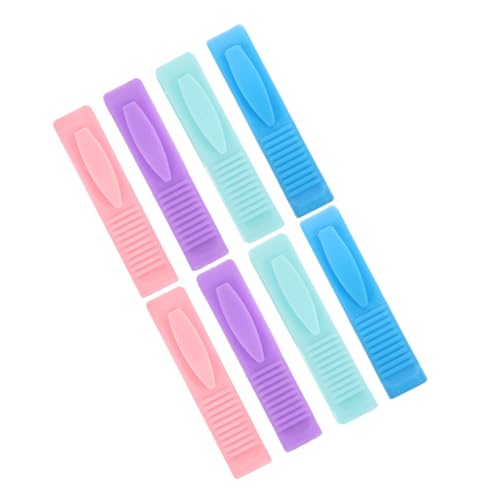 MUCKLILY 8 pièces Ouvre-ampoule Plastique avec Conception Rainure Casse-ampoule pour Infirmières et et Stérilisable Adapté Aux Flacons Verre