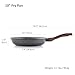 SENSARTE Nonstick Frying Pan Skillet, Swiss Granite Coating Omelette Pan, Healthy Stone Cookware Chef's Pan, PFOA Free (8/9.5/10/11/12.5 Inch) (10 Inch)
