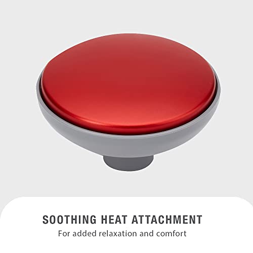 Brookstone Max Hot & Cold Vibration Massager, Custom Variable Speed And Intensity Control, Corded Power Supply, 9 Attachments, Cold Gel Attachment For Inflammation And Swelling, Soothing Heat #TOP4