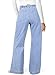 Astylish Womens Jeans Drawstring High Waisted Wide Leg Pants Straight Leg Stretchy Casual Denim Cowgirl Outfits with Trendy Fashion Pockets Dusk Blue Size 18