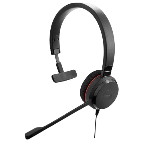 Jabra Evolve 30 II (2025 Edition) Wired Single-Ear Headset...