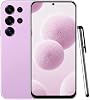 S25Ultra 4G Smartphone Liberado, Android 12.0, Pantalla HD+ de 6.6'', 4GB RAM 32GB ROM/256GB SD, 4G Doble SIM Doble Cámara, Face ID+WiFi+BT+FM+GPS+OTG (Rosa) 2