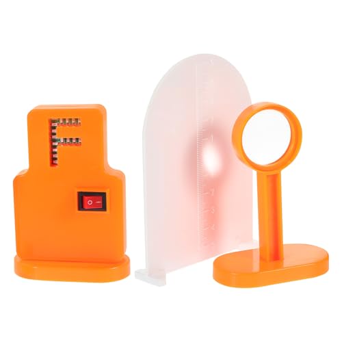 Cabilock Physics Optics Experiment Set Kit with Three Primary Colors for Convex Lens Imaging Science Education Optical Experiment Box Model 5003 Physics Science Tools for Classroom Use