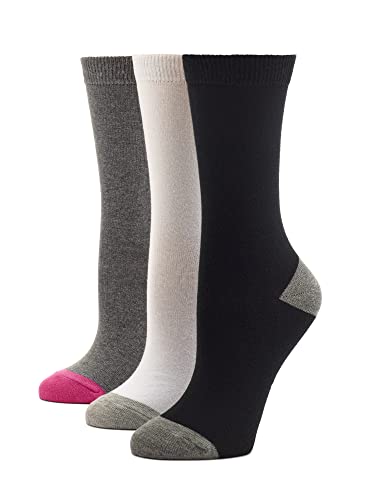 Image of HUE Women's Casual Crew Socks (3-Pack)