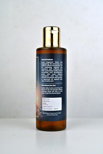 Image of Chandna,Yashti,useera,brahmi, 1 + Months, 100% coconut Oil | Baby Brightening oil | 100% Pure |No Preservative|200 ml