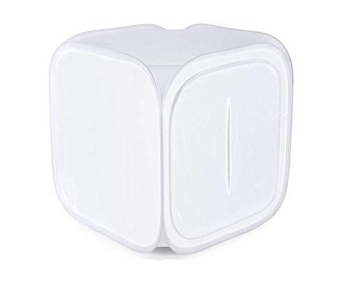 Image of Hiffin 60x60 cm Portable Photo Studio Shooting Tent Light Cube Diffusion Soft Box Kit with 4 Colors Backdrops (Red Blue Black White Matte) for Photography