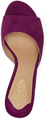 LAUREN Ralph Lauren Lyanna Suede Sandal Plum Caspia 8 B (M) | Image 1