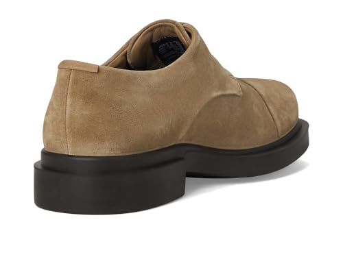 ECCO Men's Seoul Plain Toe Oxford, Nutmeg Brown Suede, 11-11.5 by ECCO - Used condition - Image 5