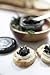 Caviar Star American Hackleback Sturgeon Caviar | Black Caviar Food | Fresh, Domestic Black Sturgeon Roe | Delicious Mild Flavor, Real Caviar Seafood | Ideal for Sushi and Whole Food Recipes (2 Oz)