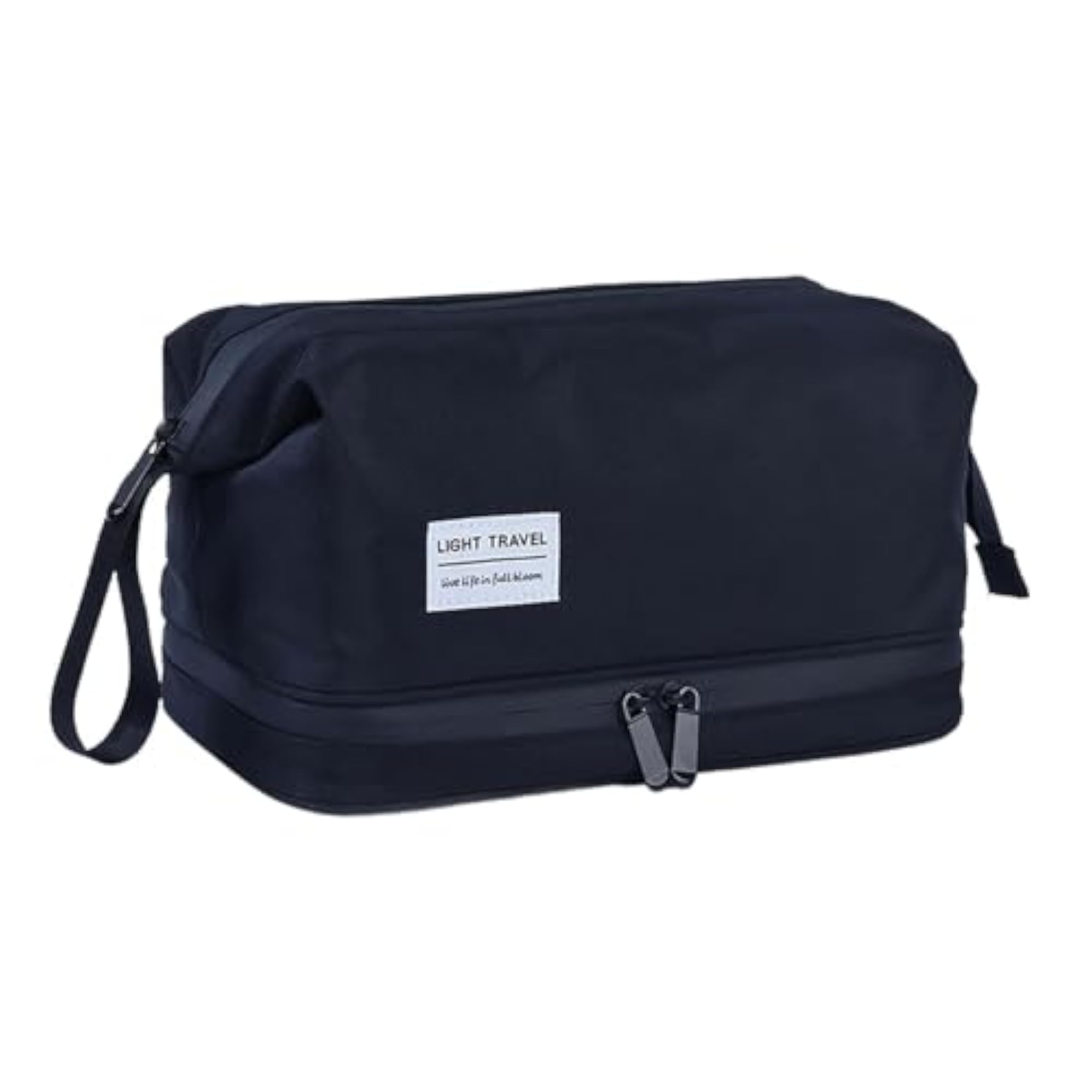 Large Makeup Bag Pouch Cosmetic Organizer for Travel, Black