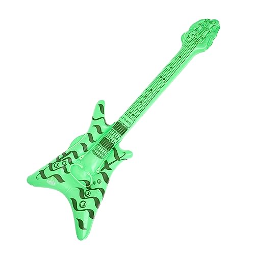 UKCOCO Chitarra Gonfiabile Per Feste in Discoteca Decorazione Gonfiabile a Forma Di Chitarra in Pvc Accessorio Per Spettacoli Teatrali e Feste Musicali Leggera e Riutilizzabile Per Concerti