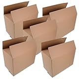 Boîtes d'expédition - la boîte d'expédition est facile à utiliser, transparente, facile à former une boîte de rangement, boîtes en carton ondulé